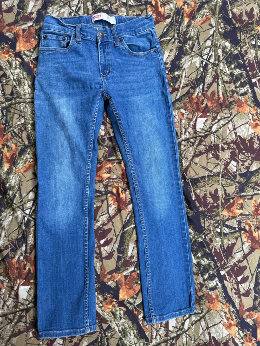 Levi’s 511 Slim Jeans Boys Size 12 Reg W26 x L26 Medium Wash Stretch Denim